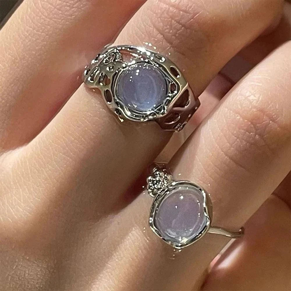 Opal Hollow Ring